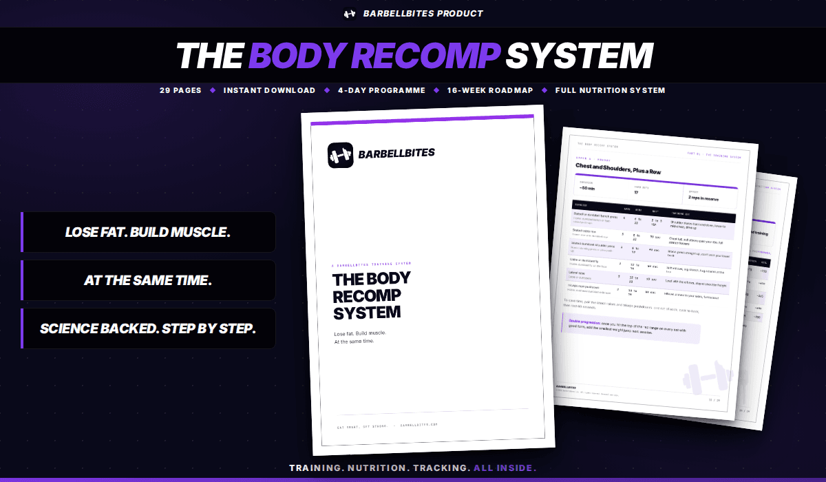 The Body Recomp System product image