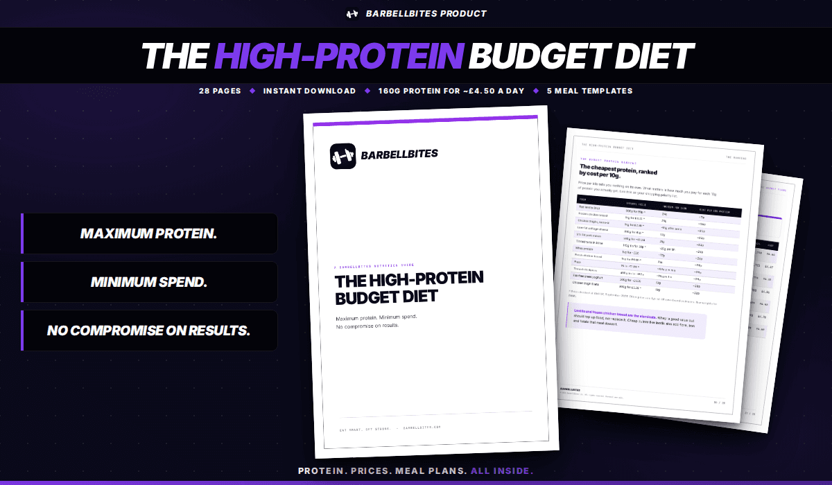 The High-Protein Budget Diet product image